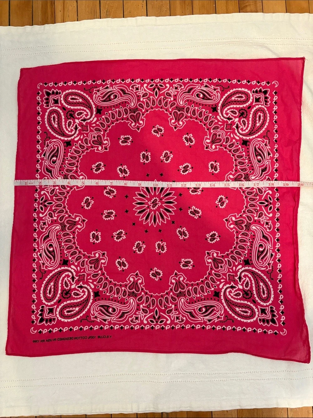 Pink Paisley Bandana